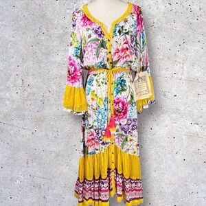 Aratta Ibiza maxi dress BNWT in packaging discontinued